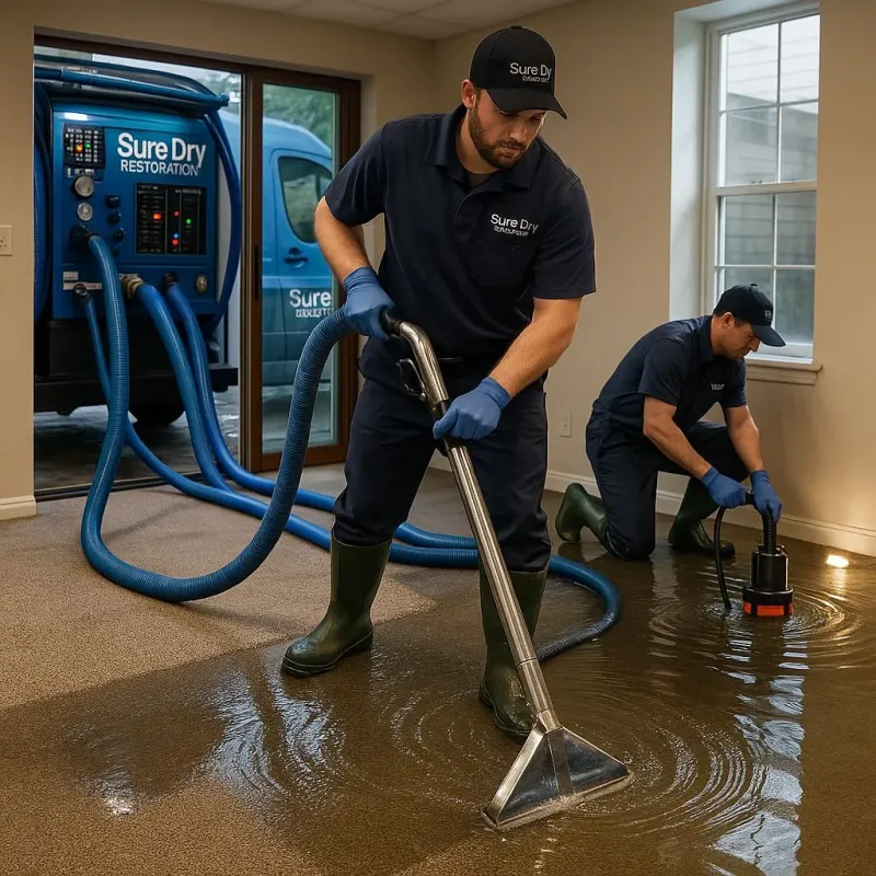 Water Extraction and Removal process in Haw River, NC
